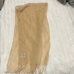 Elegant Tan Scarf